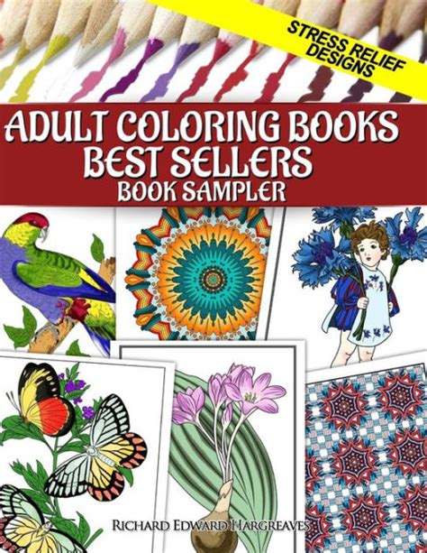 Adult Coloring Book Sampler A variety of adult coloring page images Volume 1 PDF