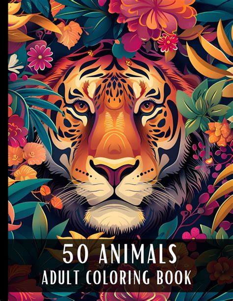 Adult Coloring Books Animals Stress PDF