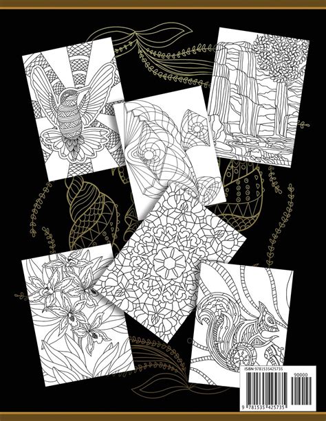 Adult Coloring Pages Mix 25 Stress Relieving And Relaxing Patterns Anti-Stress Art Therapy Series Volume 7 Epub