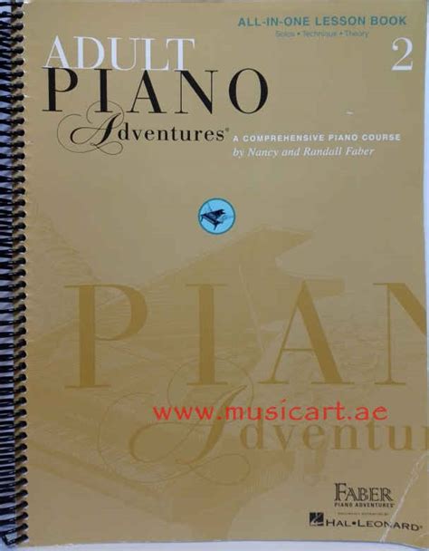 Adult Piano Adventures All-in-One Lesson Book 2 Book Online Audio Doc