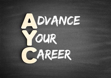 Advance your career: