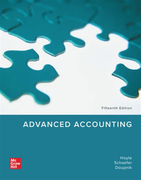 Advanced Accounting 11e Hoyle Doupnik Solutions Manual Test Bank Kindle Editon