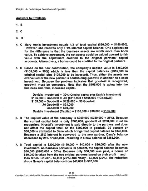 Advanced Accounting Chapter 14 Solutions Reader