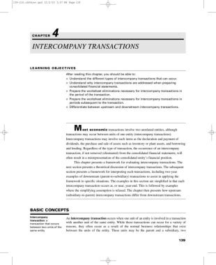 Advanced Accounting Intercompany Inventory Transaction Solution Epub