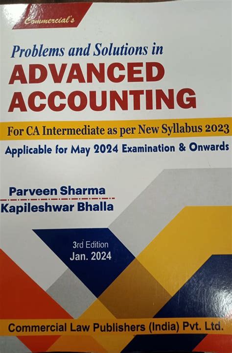 Advanced Accounting Problem Solutions Reader