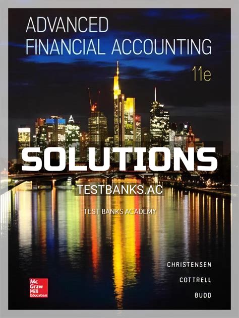 Advanced Accounting Solutions 11th Edition Epub