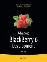Advanced BlackBerry 6 Development Epub