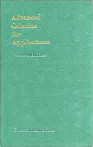 Advanced Calculus For Applications Hildebrand Solution Manual Reader