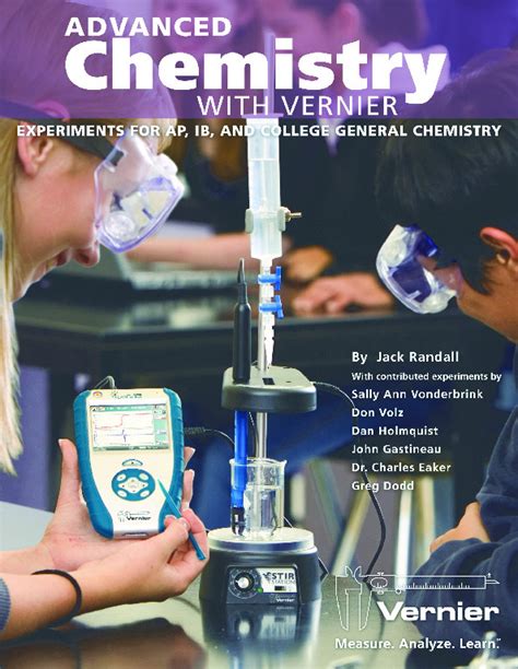 Advanced Chemistry With Vernier Lab 15 Answers Epub