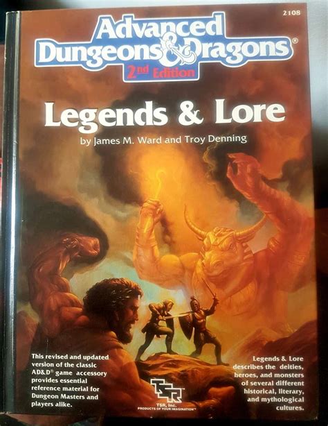 Advanced Dungeons and Dragons Legends and Lore Reader