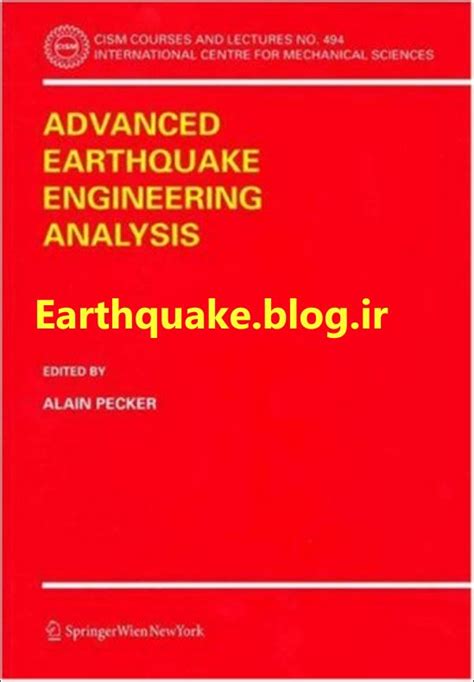 Advanced Earthquake Engineering Analysis 1st Edition Doc