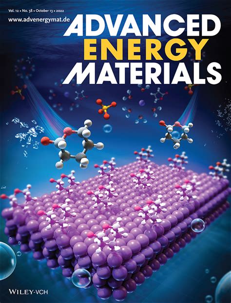 Advanced Energy Materials: