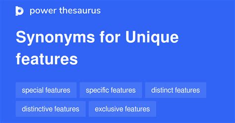 Advanced Features, Unique Aspects of enamored thesaurus