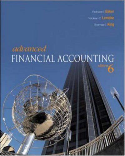 Advanced Financial Accounting 10th Baker Test Bank Ebook Doc