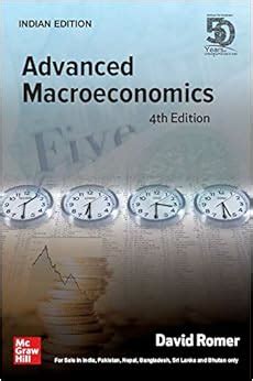 Advanced Macroeconomics 4th Edition Kindle Editon