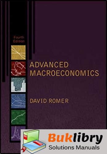 Advanced Macroeconomics Romer 4th Edition Solution Doc