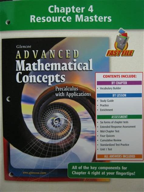 Advanced Mathematical Concepts Practice Answers Kindle Editon