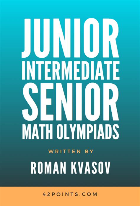 Advanced Mathematical Olympiad Training: An In-Depth Guide for Senior Students