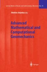 Advanced Mathematical and Computational Geomechanics 1st Edition Epub