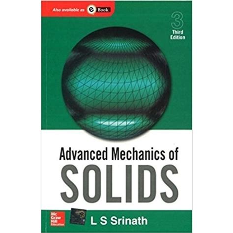Advanced Mechanics of Solids 1st Edition Reader