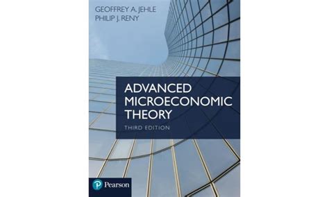 Advanced Microeconomic Theory Jehle Solution Ebook PDF