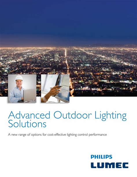 Advanced Outdoor Lighting Solutions Philips Kindle Editon