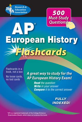 Advanced Placement European History Flashcard Epub