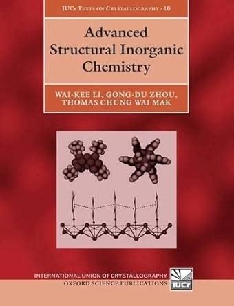 Advanced Structural Inorganic Chemistry (International Union of Crystallography Texts on Crystallog PDF