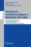 Advances in Artificial Intelligence IBERAMIA-SBIA 2006 : 2nd International Joint Conference, 10th Ib Reader