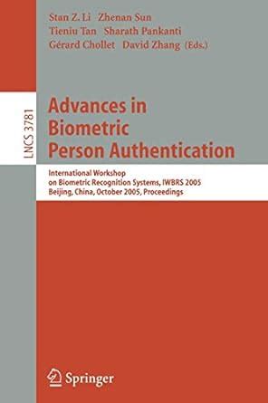 Advances in Biometric Person Authentication International Workshop on Biometric Recognition Systems, PDF