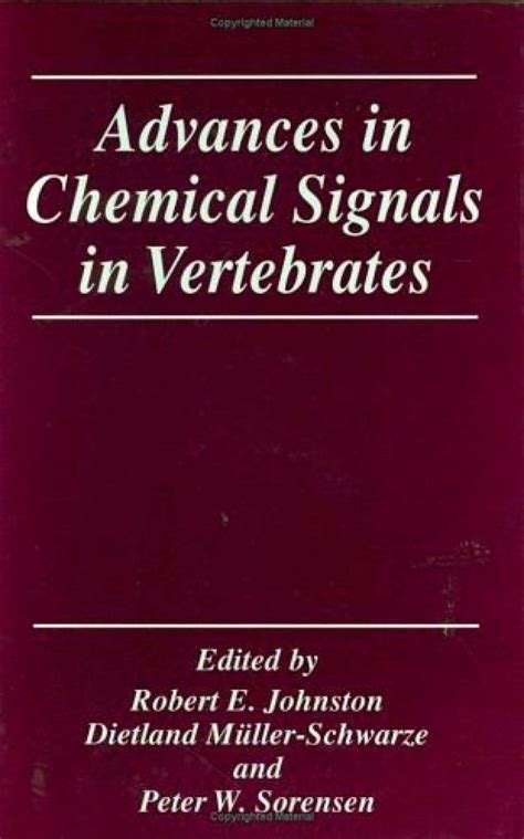 Advances in Chemical Signals in Vertebrates PDF