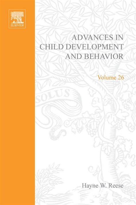 Advances in Child Development and Behavior Epub