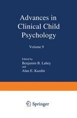 Advances in Clinical Child Psychology Volume 9 PDF