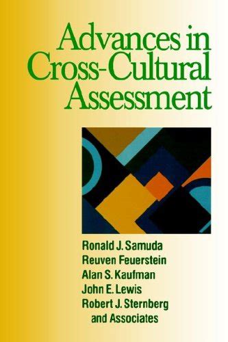 Advances in Cross-Cultural Assessment Republics PDF