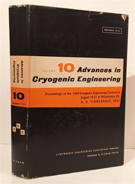 Advances in Cryogenic Engineering 1st Edition Reader