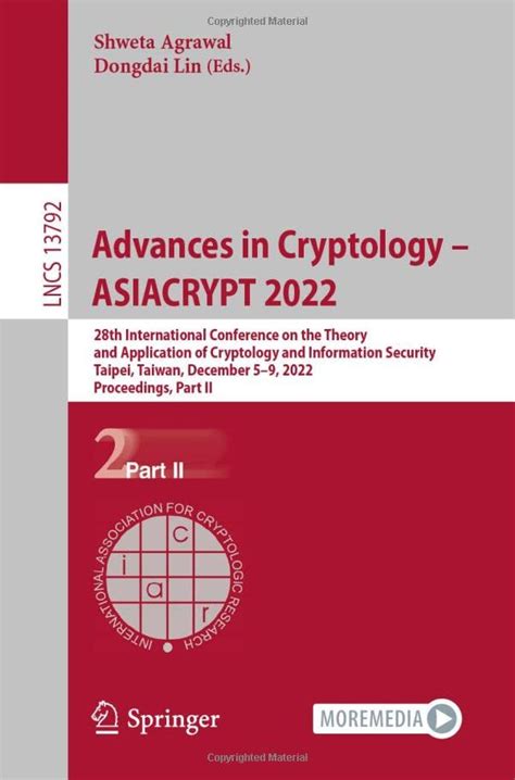 Advances in Cryptology - ASIACRYPT 2008 14th International Conference on the Theory and Application Reader