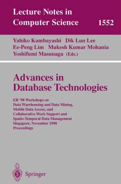 Advances in Database Technologies ER 98 Workshops on Data Warehousing and Data Mining, Mobile Data PDF