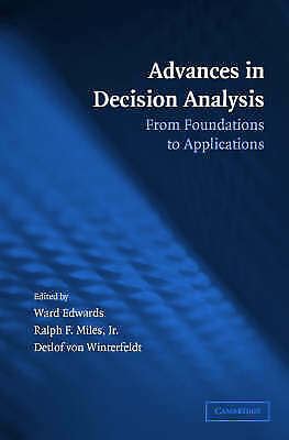 Advances in Decision Analysis From Foundations to Applications Epub