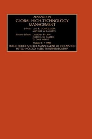 Advances in Global High-Technology Management International Management of High Technology Kindle Editon