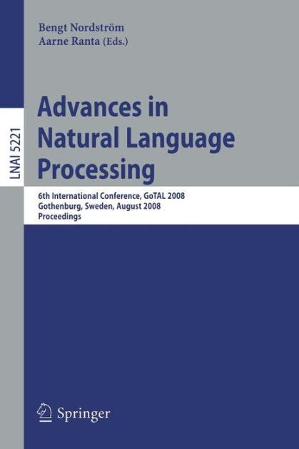 Advances in Natural Language Processing 6th International Conference, GoTAL 2008, Gothenburg, Swede PDF