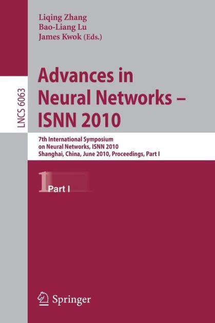 Advances in Neural Networks -- ISNN 2010 7th International Symposium on Neural Networks, ISNN 2010, Doc
