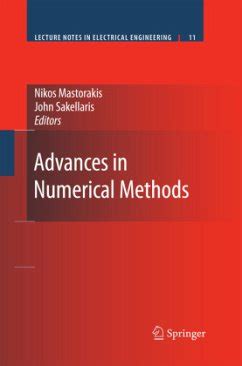 Advances in Numerical Methods Reader