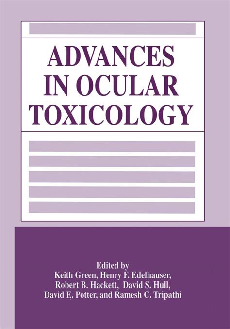 Advances in Ocular Toxicology Doc