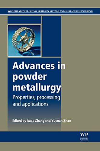 Advances in Powder Metallurgy Properties PDF