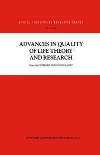 Advances in Quality of Life Theory and Research 1st Edition Kindle Editon