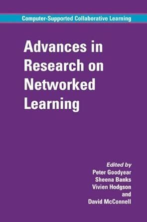 Advances in Research on Networked Learning 1st Edition Epub