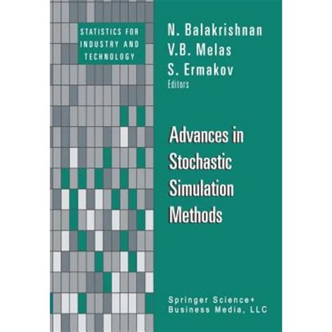 Advances in Stochastic Simulation Methods PDF