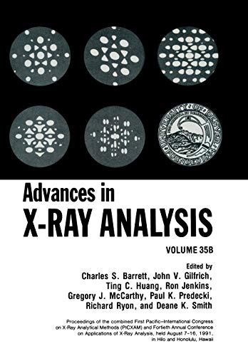 Advances in X-Ray Analysis Volume 32 1st Edition Doc