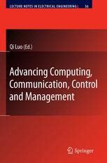 Advancing Computing, Communication, Control and Management 1st Edition Doc