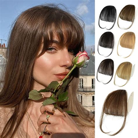 Advantages of Clip-In Bangs Human Hair